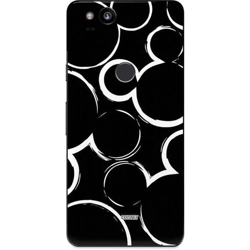 Disney Mickey Mouse Logo Pattern Google Pixel 2 Skin